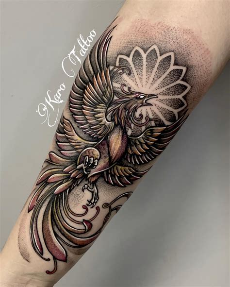 57 Phoenix Tattoo Designs for Men